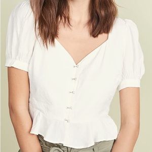 J.O.A. Ivory Blouse